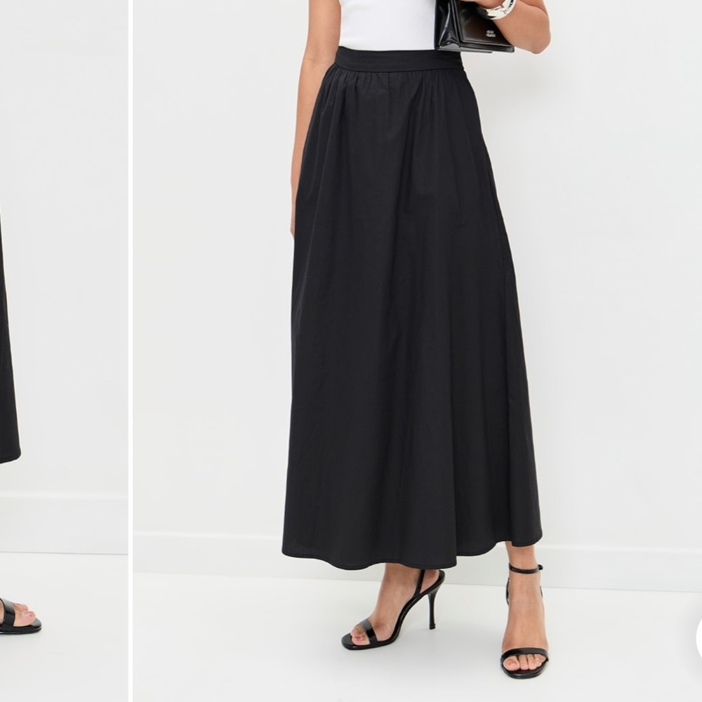 NWT Runaway the Label Zima Flowy A-Line Midi Skirt Medium